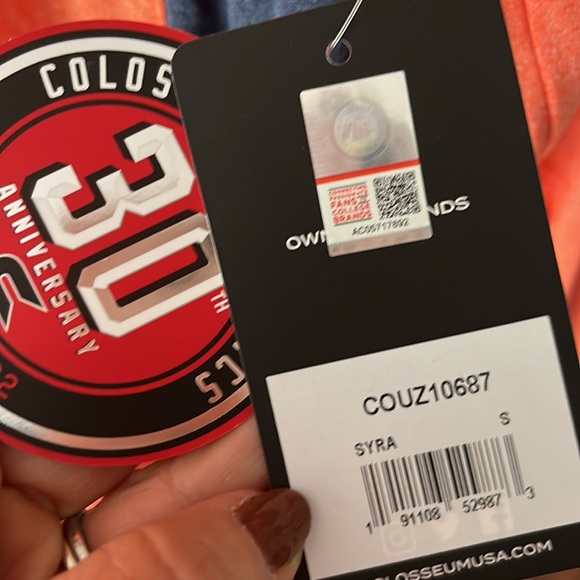 Syracuse 3/4 zip NWT - Picture 4 of 5